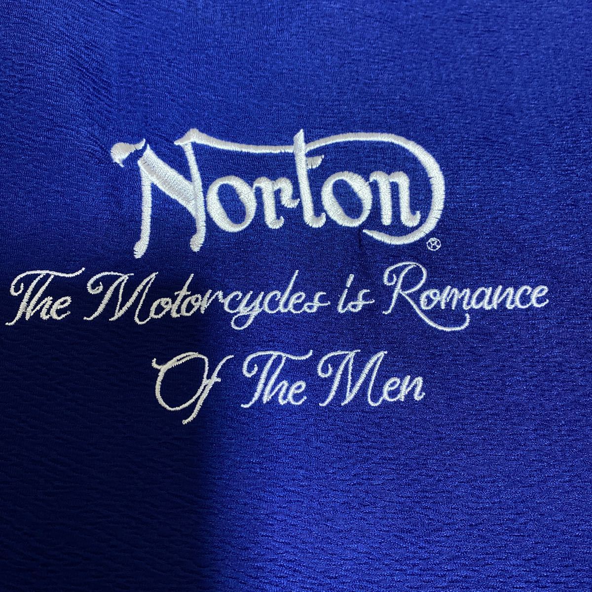 新品！Norton ENGLAND JQ柄刺繍 V Tシャツ　 