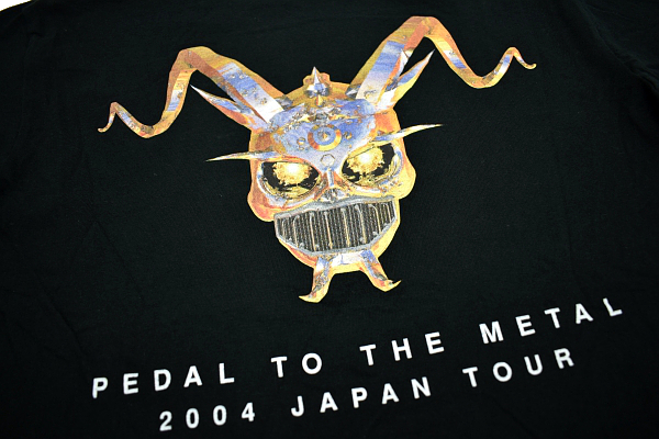 Y-1828★送料無料★美品★IMPELLITERI インペリテリ PEDAL TO THE METAL 2004年 JAPAN TOUR ペダル・トゥ・ザ・メタル★半袖 T-シャツ Ｍ_画像5