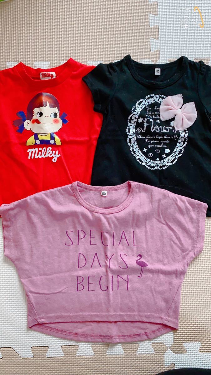 Paypayフリマ 西松屋 Tシャツ3枚セット Paypayフリマ 西松屋 Tシャツ3枚セット