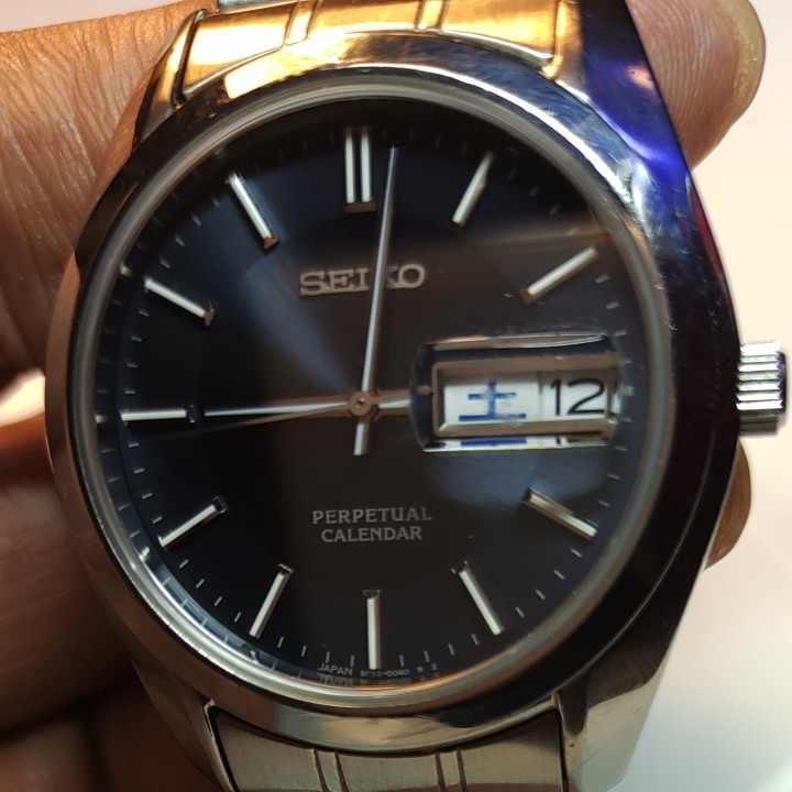 SEIKO セイコー パーペチュアルカレンダー SBQL005 8F33-0040 SEIKO セイコー パーペチュアルカレンダー SBQL005 8F33-0040