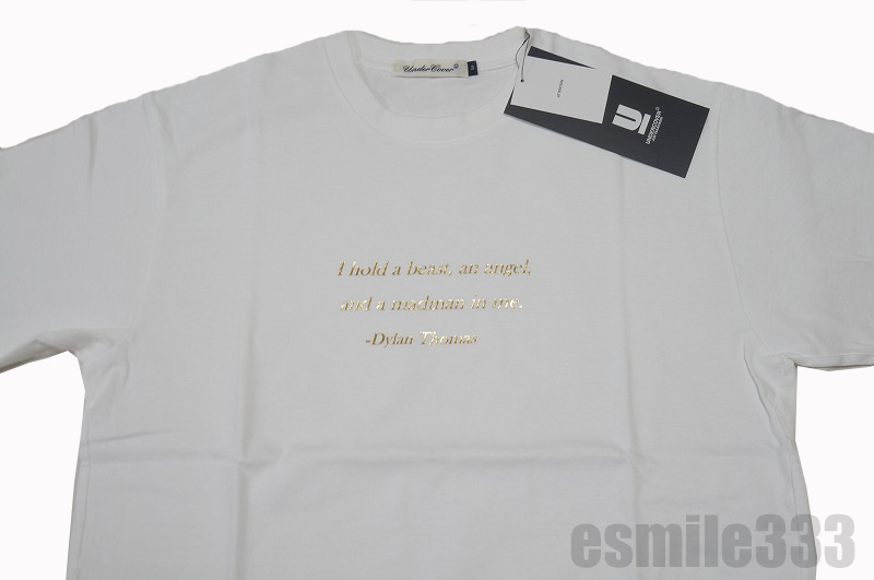 新品 UNDERCOVER アンダーカバー メッセージ Tシャツ 白3 L /半袖　特価品_画像1