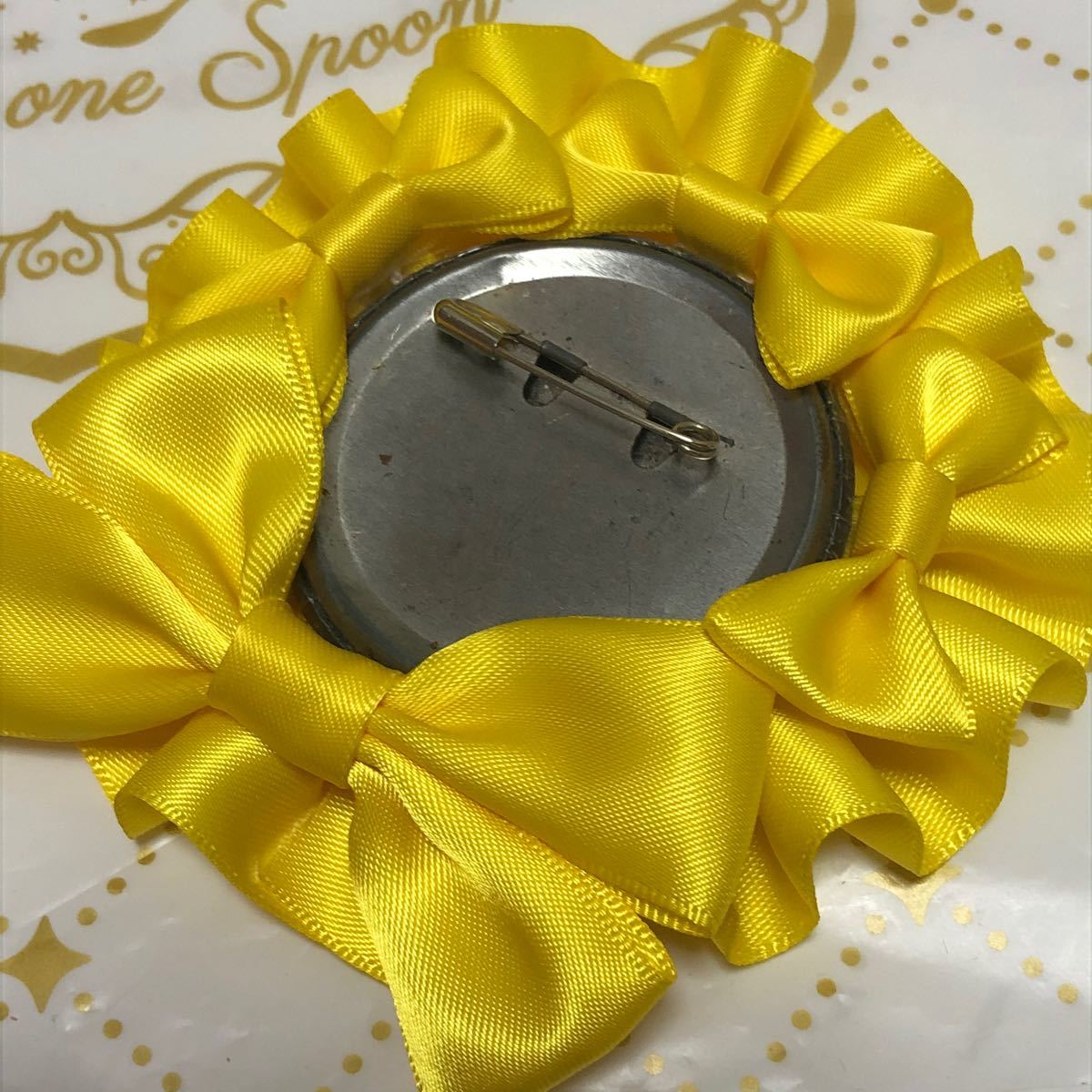 Paypayフリマ Sweetリボンの缶バッジロゼット Paypayフリマ Sweetリボンの缶バッジロゼット