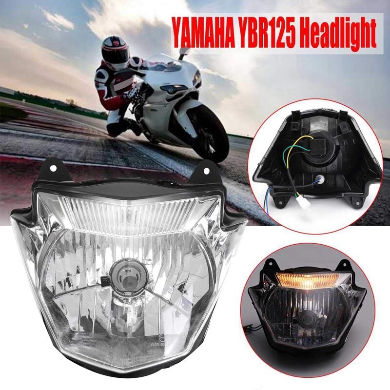 ヤマハ Ybr125 フロント ヘッドライト バイク パーツ アセンブリ モーターサイクル カスタム アクセサリー_画像1