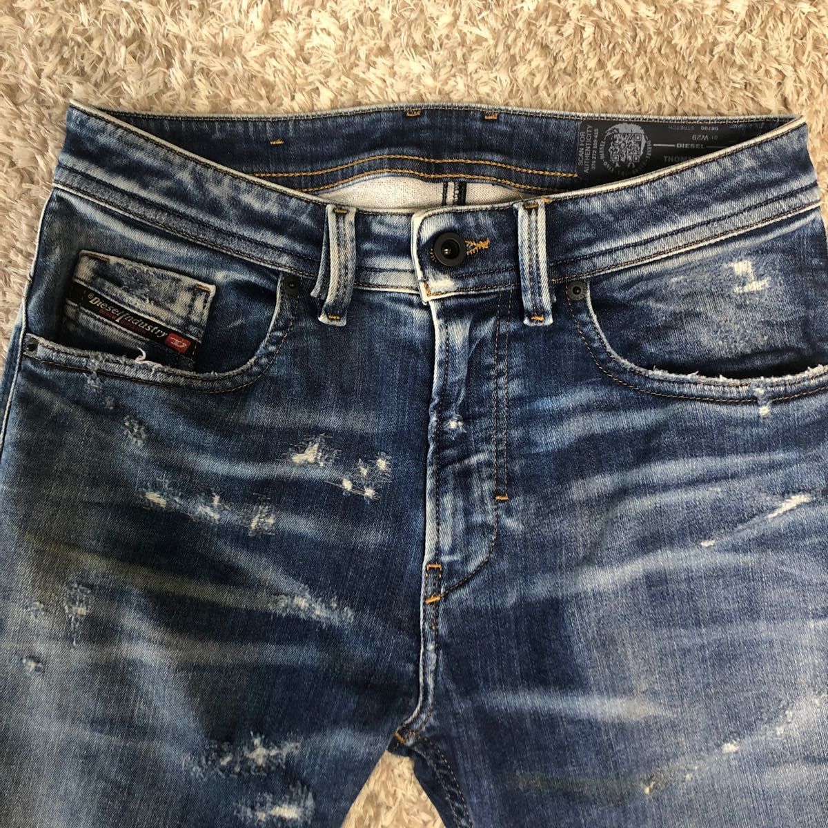 Diesel ディーゼルThommer JoggJeans 0870Q スキニーデニム Diesel ディーゼルThommer JoggJeans 0870Q スキニーデニム
