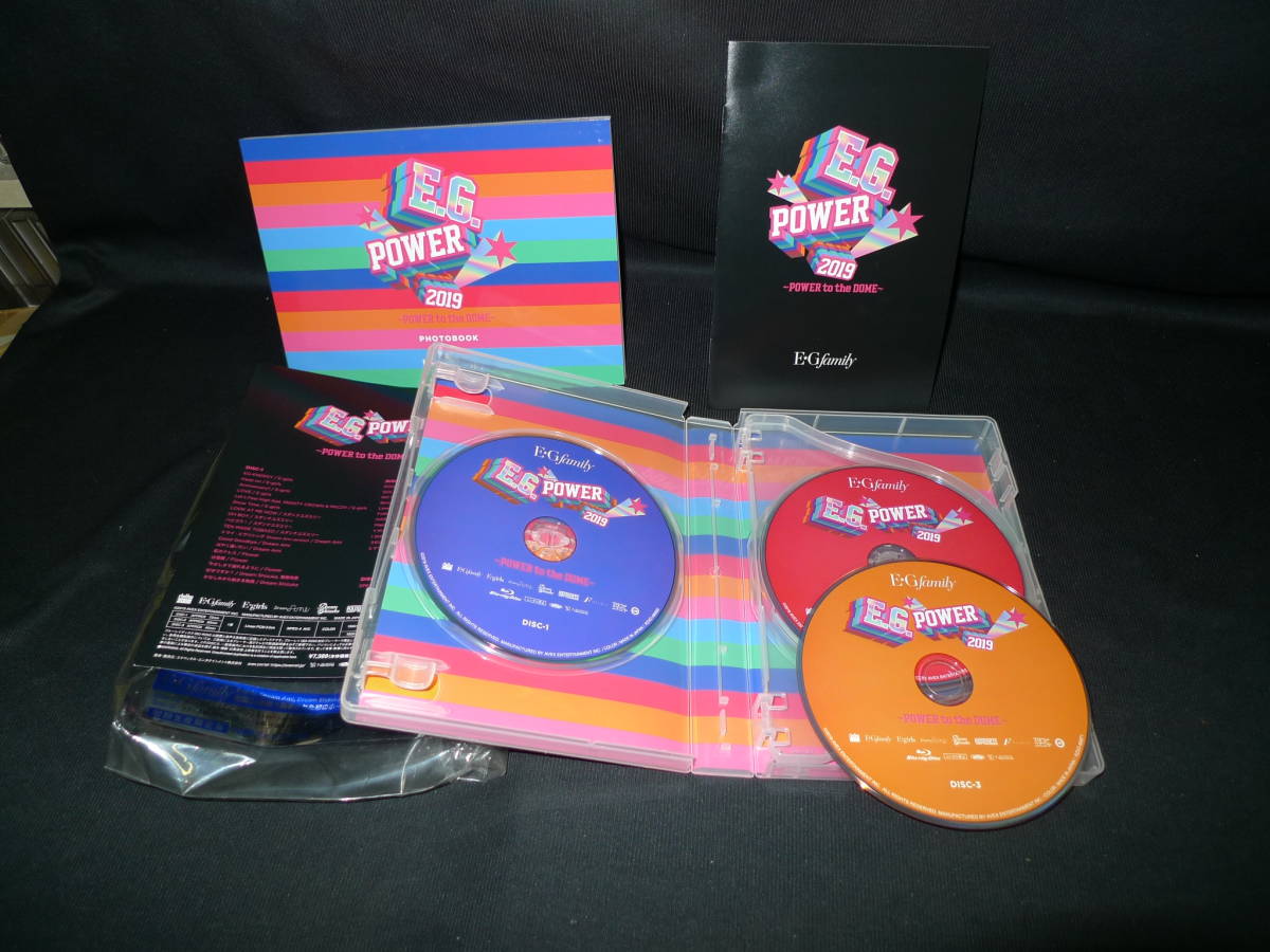 サイズ交換ＯＫ】 ~POWER 2019 E.G.POWER to Disc3枚組))(初回生産限定盤) DOME~(Blu-ray the -  J-POP