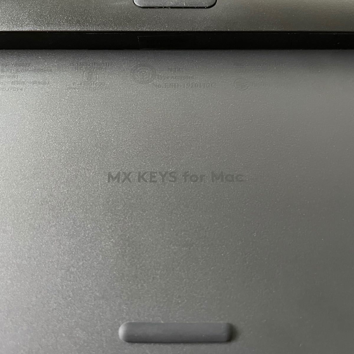 Logicool MX KEYS for Mac MX800 US配列  ワイヤレスキーボード スペースグレイ