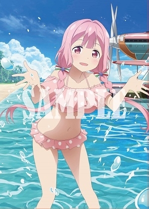 戦翼のシグルドリーヴァ Blu-ray/DVD ゲーマーズ 全巻 購入 特典 描き下ろし B2 タペストリー【渡来・園香 ＊送料無料有】