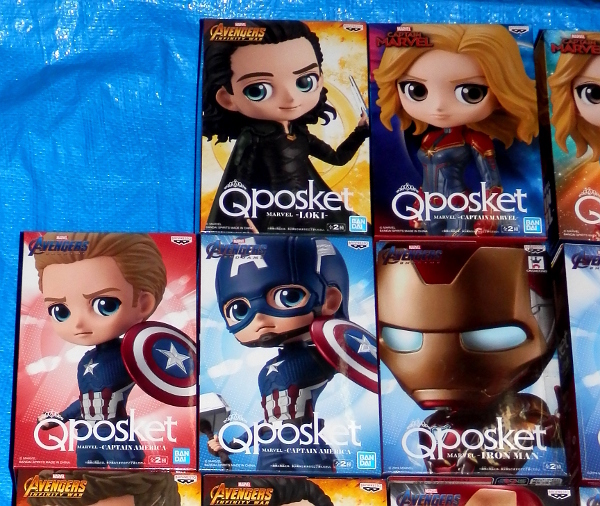 ヤフオク 未開封 Q Posket Marvel 22個セット 全キャラ揃 ヤフオク 未開封 Q Posket Marvel 22個セット 全キャラ揃