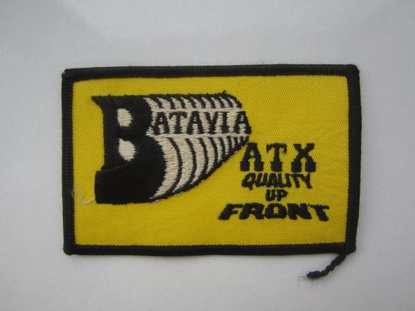 Batavia ATX バタビア フォード トランスミッション ロゴ ワッペン/ 刺繍 ステッカー F1 レーシング 自動車 カー用品 整備 作業着 60_画像3