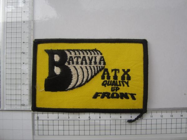 Batavia ATX バタビア フォード トランスミッション ロゴ ワッペン/ 刺繍 ステッカー F1 レーシング 自動車 カー用品 整備 作業着 60_画像7