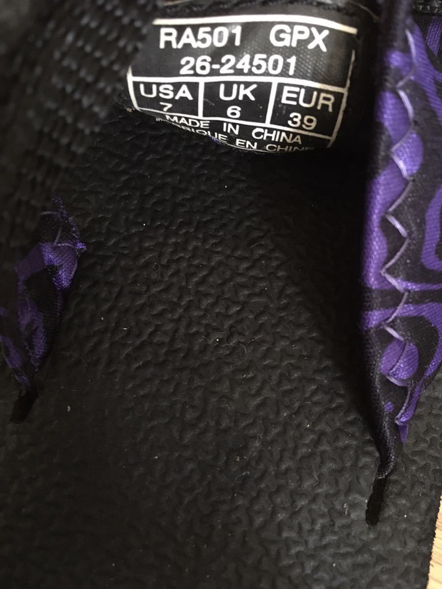 90s Reebok Outdoor sandals US7 black purple ru Reebok outdoor sandals 24cm 24.5cm Vintage 