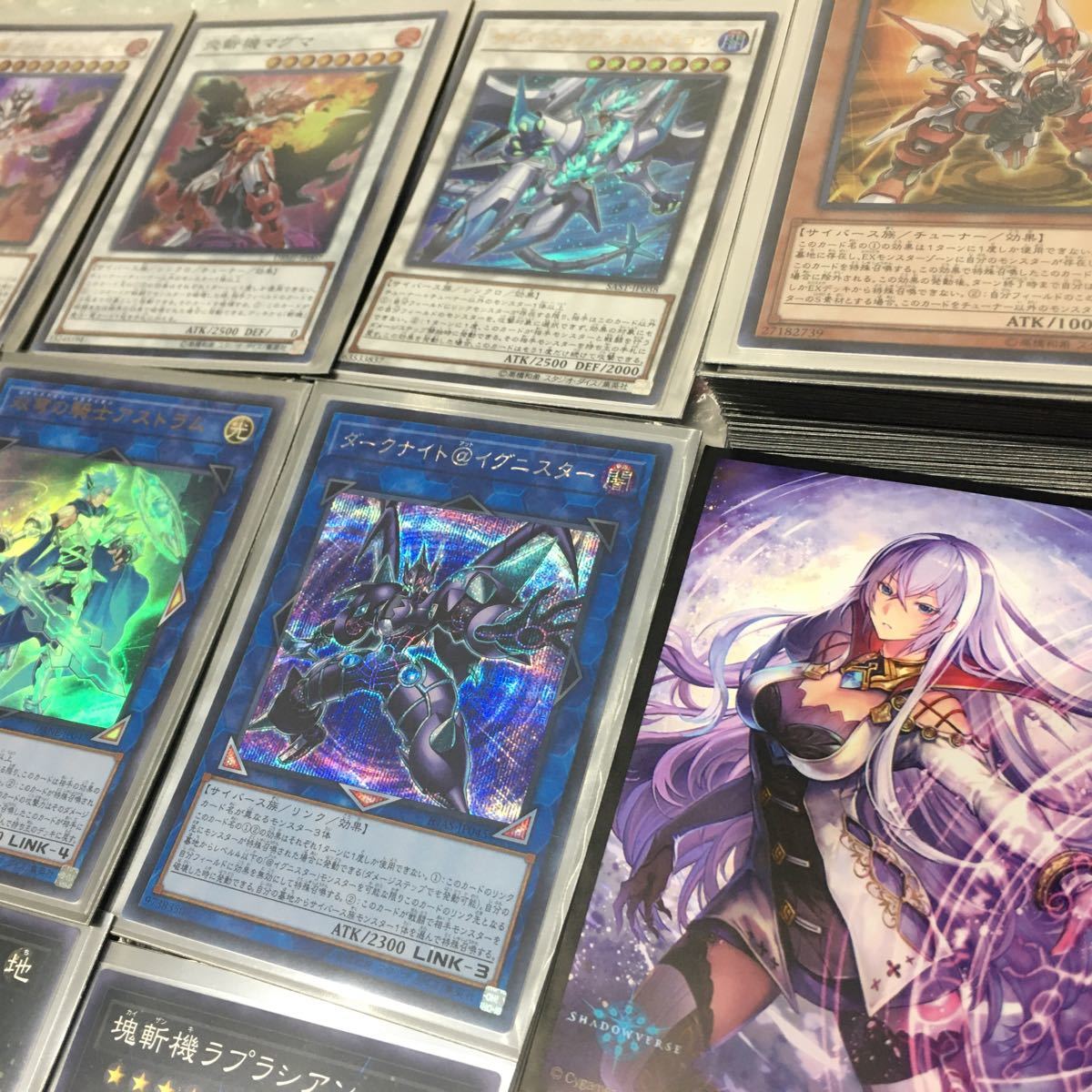 斬機・サイバースデッキ【全2重スリーブ】メイン40+EX15枚 斬機・サイバースデッキ【全2重スリーブ】メイン40+EX15枚