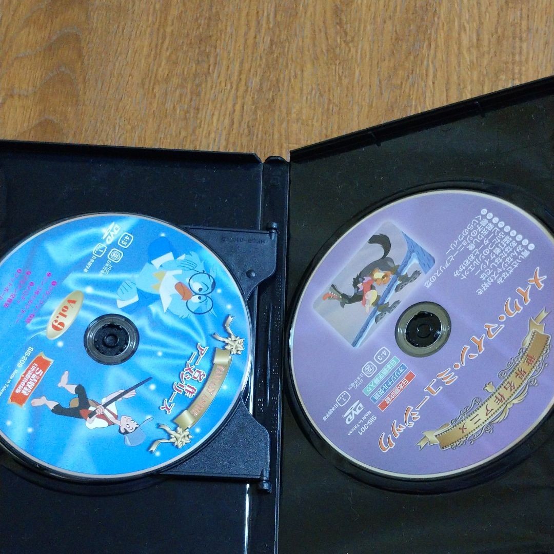 名作アニメ DVD 4枚組、日本むかし話 セット