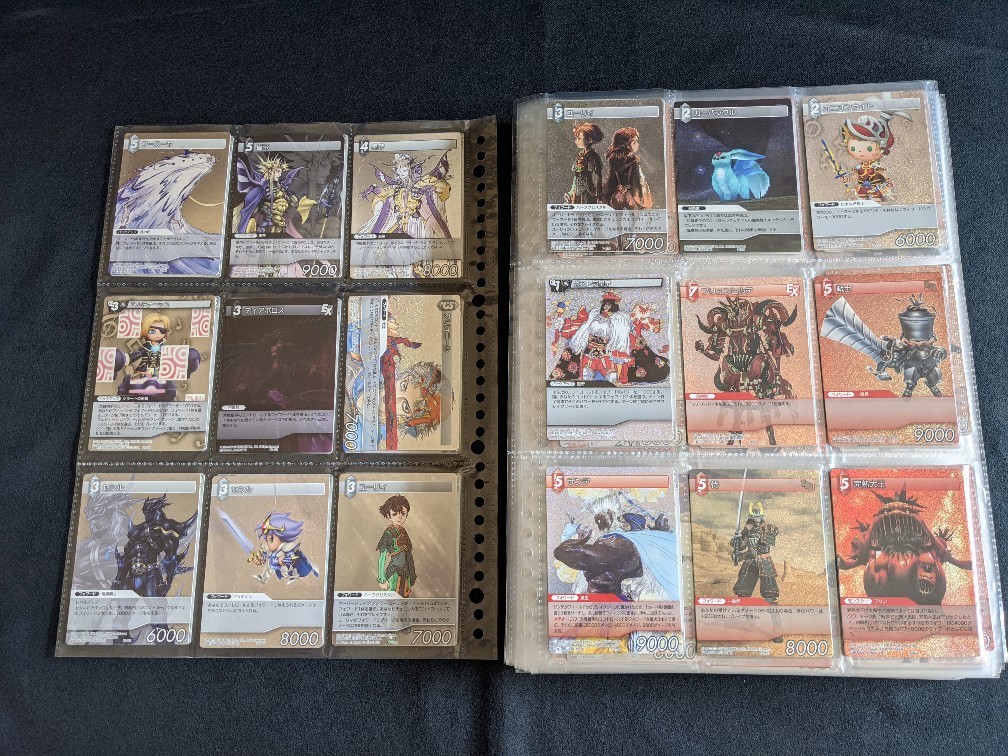 FINAL FANTASY Final Fantasy TCGkila premium карта много комплект 