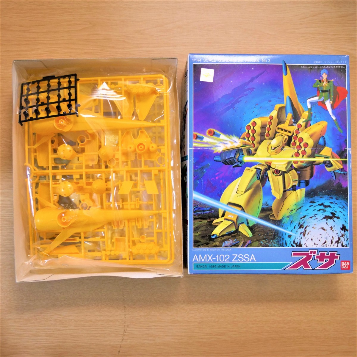 旧キット 1/144 AMX-102 ZSSA ズサ 旧キット 1/144 AMX-102 ZSSA ズサ
