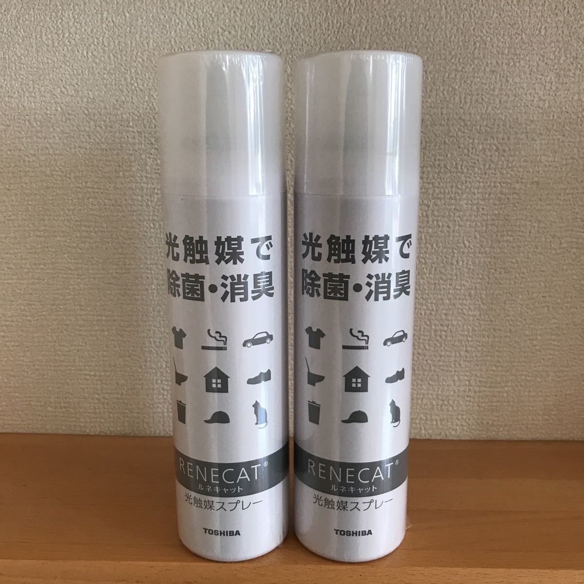 Paypayフリマ 新品 未使用 2本セット 東芝 ルネキャット 光触媒スプレー 抗菌 抗ウイルス 消臭 180g Rma 03 180b Paypayフリマ 新品 未使用 2本セット 東芝 ルネキャット 光触媒スプレー 抗菌 抗ウイルス 消臭 180g Rma 03 180b