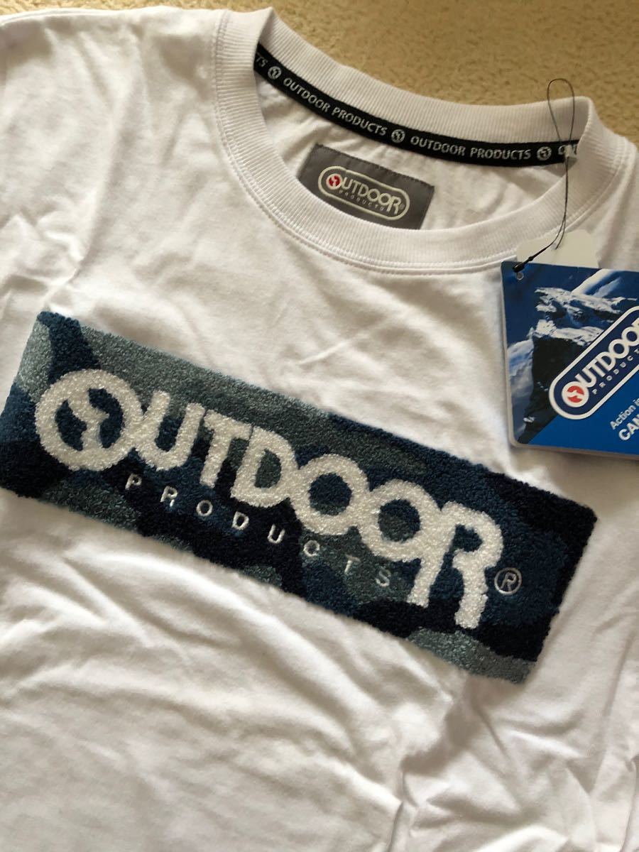 outdoor アウトドア　半袖Tシャツ　メンズ　Mサイズ　新品 ロゴTシャツ メンズトップス