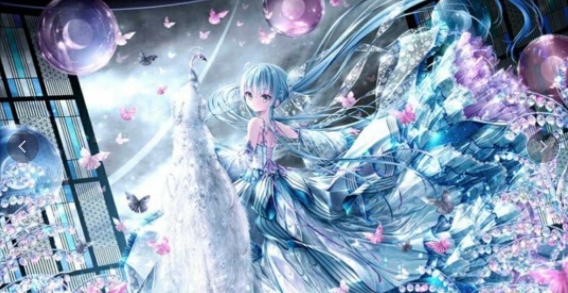 絵師100人展10 「朱に染む流転」 てぃんくる 複製原画 はるかぜせつな-