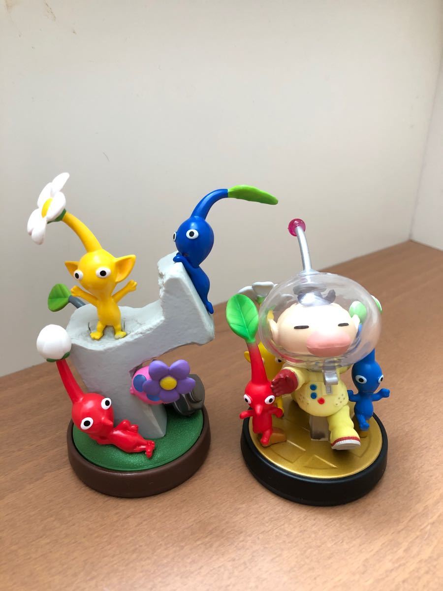 amiibo アミーボ ピクミン（ピクミンシリーズ）amiibo ピクミン＆オリマー（大乱闘スマッシュブラザーズシリーズ）｜PayPayフリマ