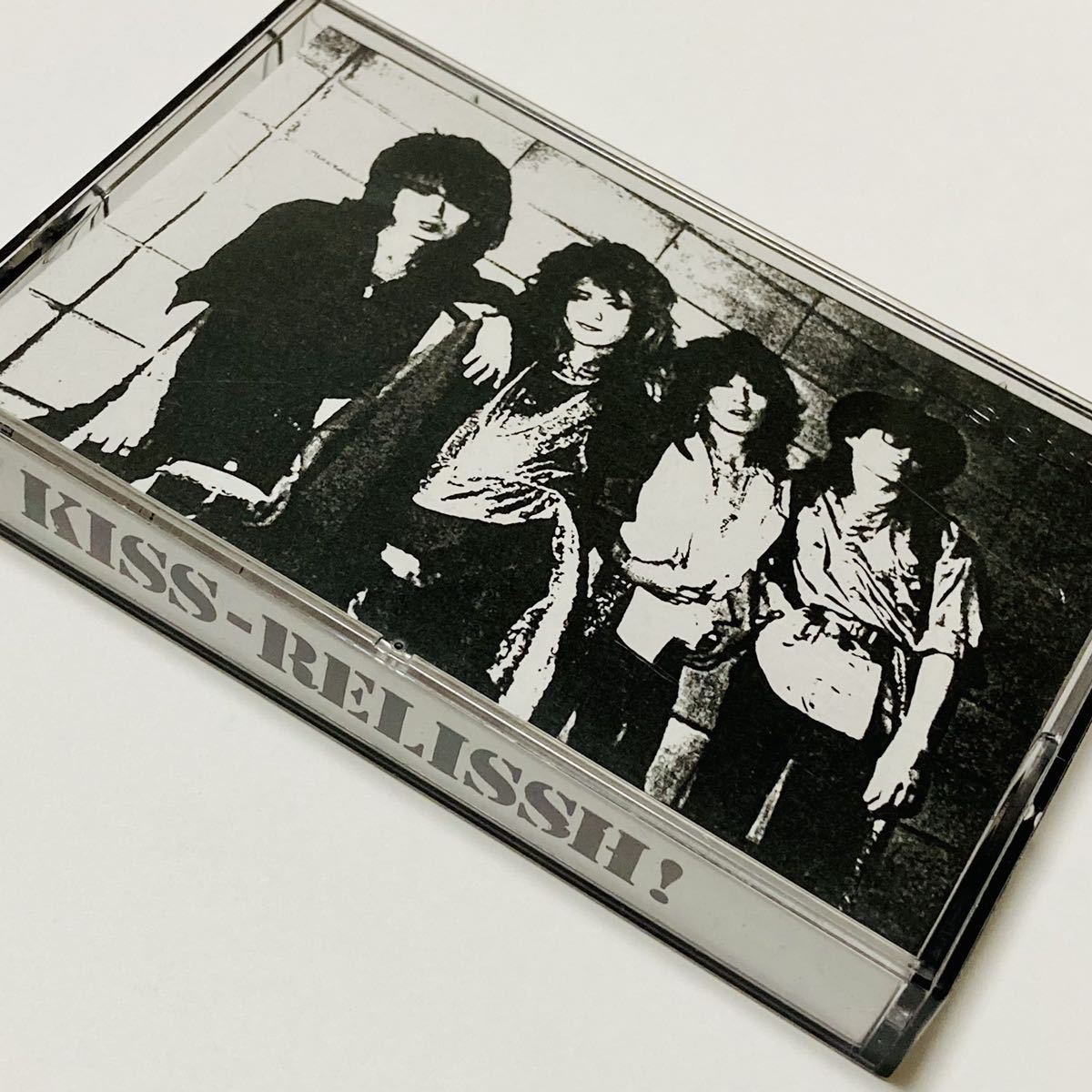 KISS-RELISSH! デモテープ ジャパメタ 80年代 カセットテープ D'ERLANGER デランジェ HUNGRY DAYS オムニバスレコード 1987年 参加バンド