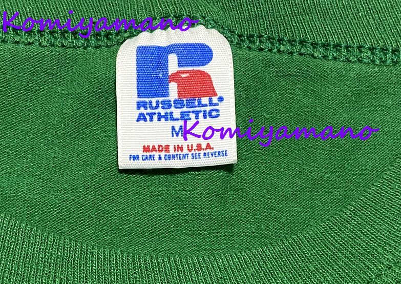 80s~90s ビンテージ 初期プリントタグ Russell Athletic SUMATANGAキャンプ Tシャツ ラッセルアスレチック アメリカ製_画像5
