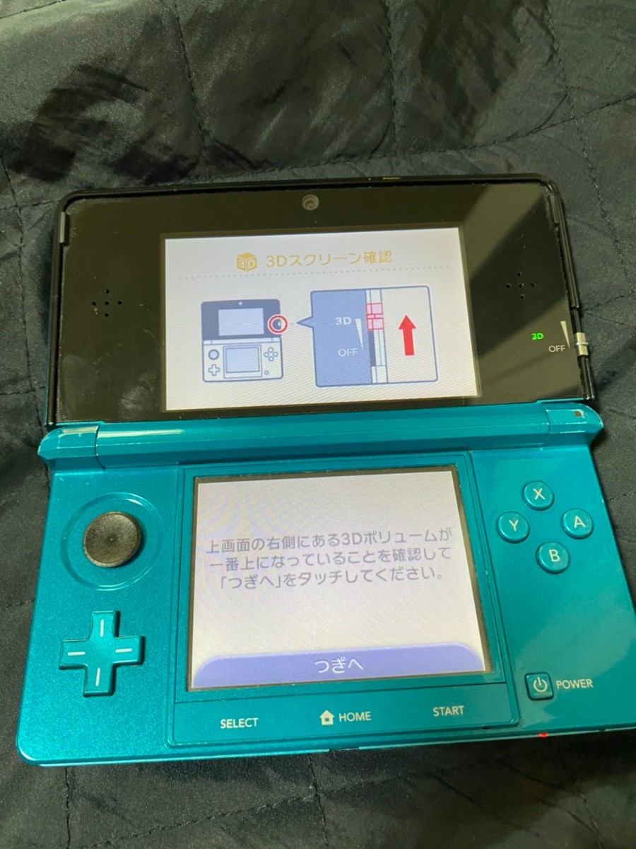 Paypayフリマ ニンテンドー3ds本体 アクアブルー Paypayフリマ ニンテンドー3ds本体 アクアブルー