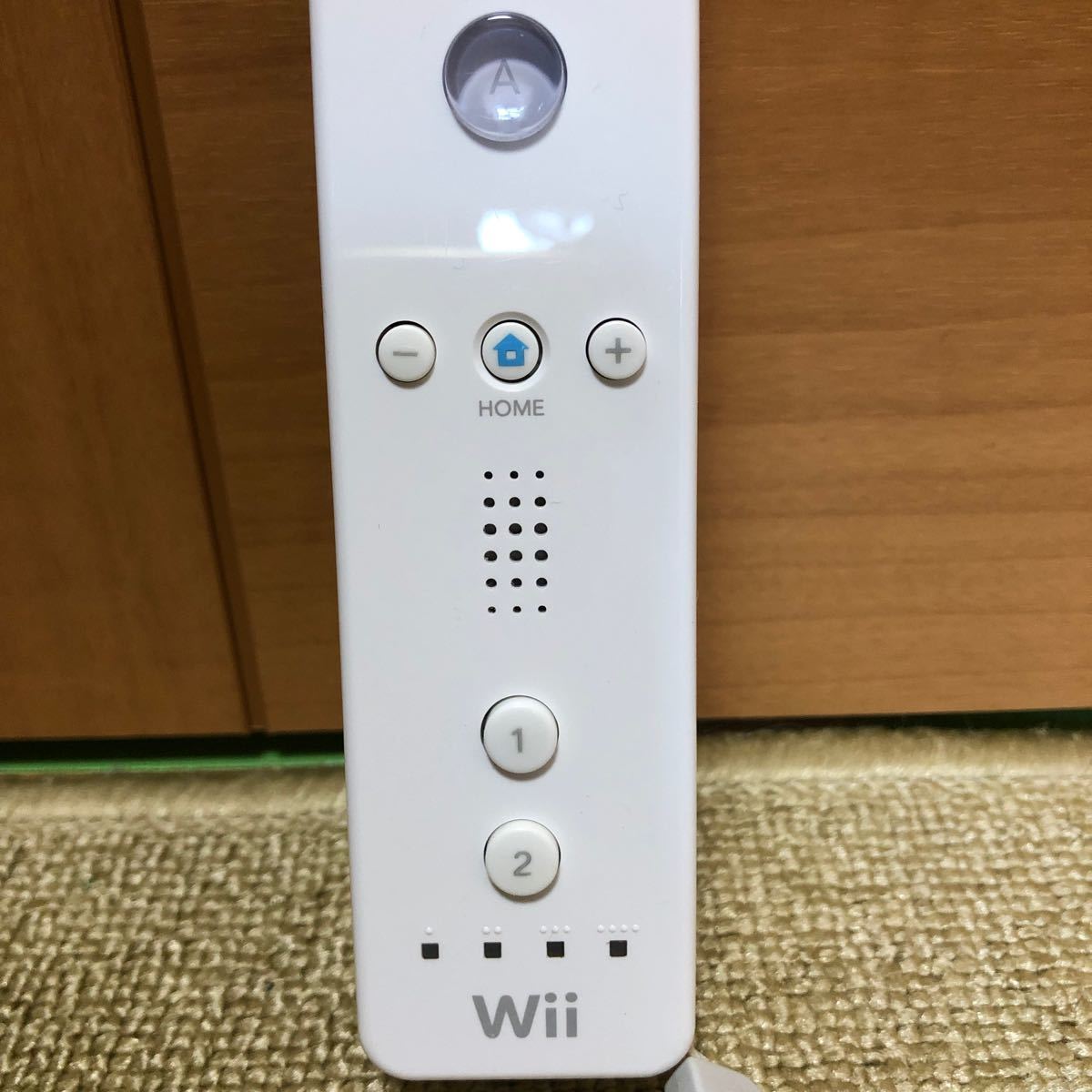 【匿名　送料無料】家庭用ゲーム機　任天堂Wiiリモコン158-14