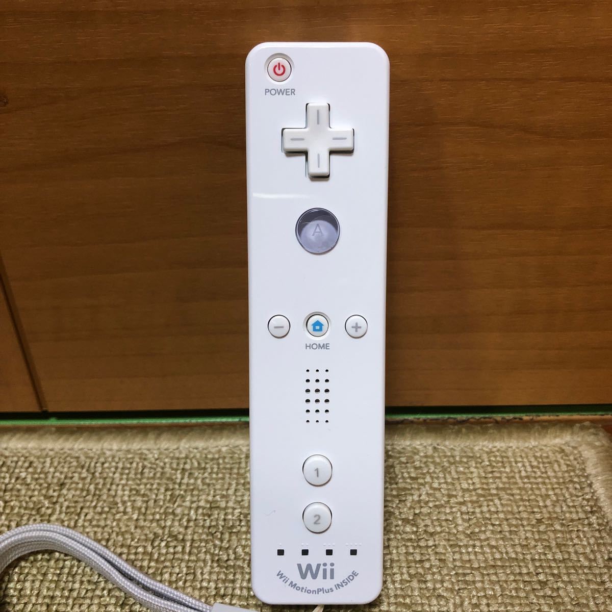 【匿名送料無料】家庭用ゲーム機　任天堂Wiiリモコンモーションプラス ホワイト157-35