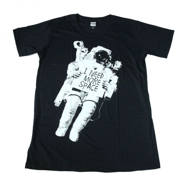 宇宙飛行士 スペースマン おもしろTシャツ ストリート系 スケーター デザインTシャツ メンズTシャツ 半袖 ★E250M_画像1