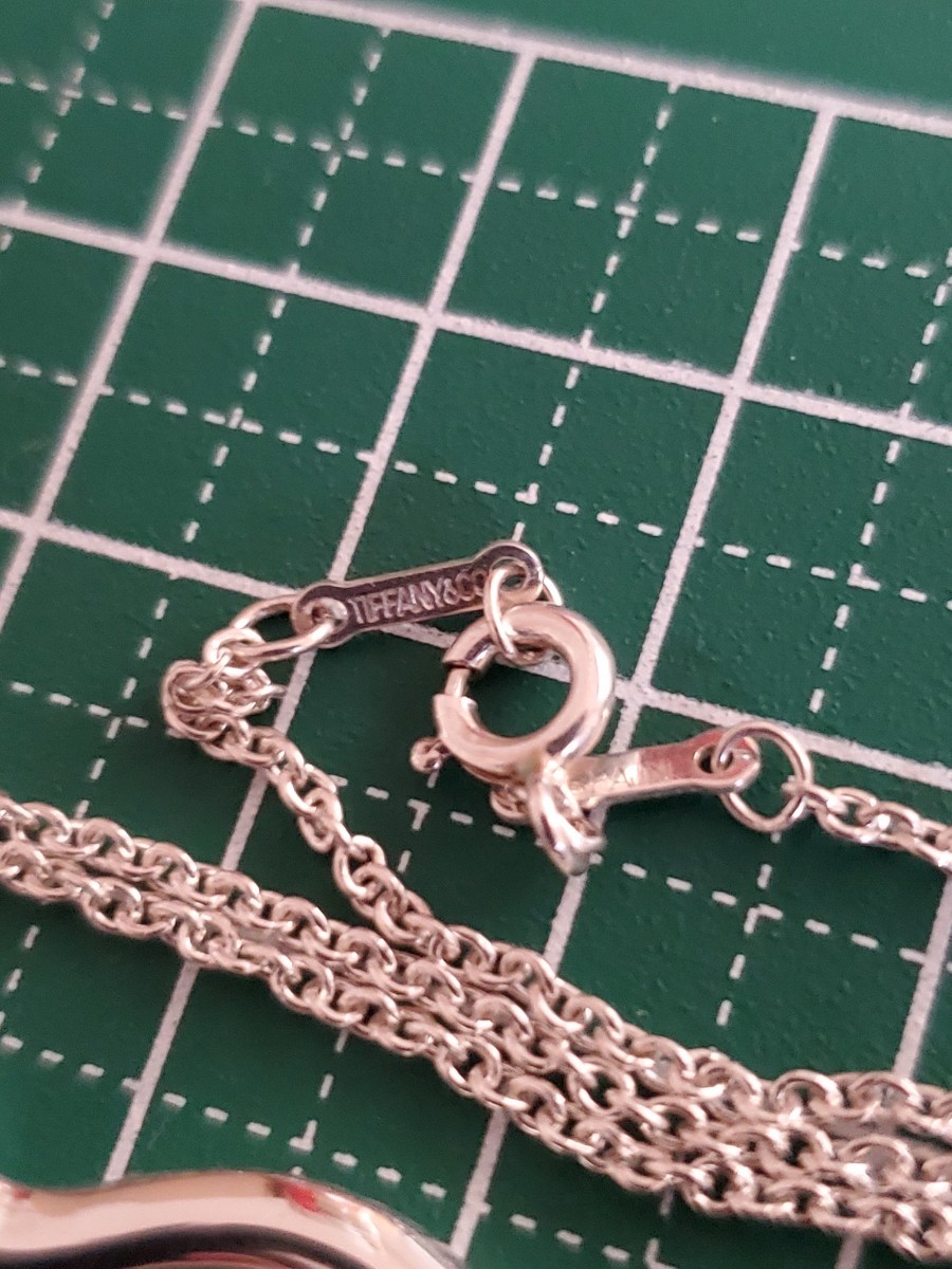 Tiffanyネックレス オープンハート ロングネックレス XL特大 Tiffanyネックレス オープンハート ロングネックレス XL特大