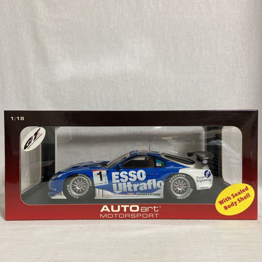  распроданный AUTOart 1/18 TOYOTA Supra JGTC 2003 ESSO Ultraflo #1 Auto Art Toyota Supra бок .. один . рисовое поле глава JZA80 миникар модель машина 