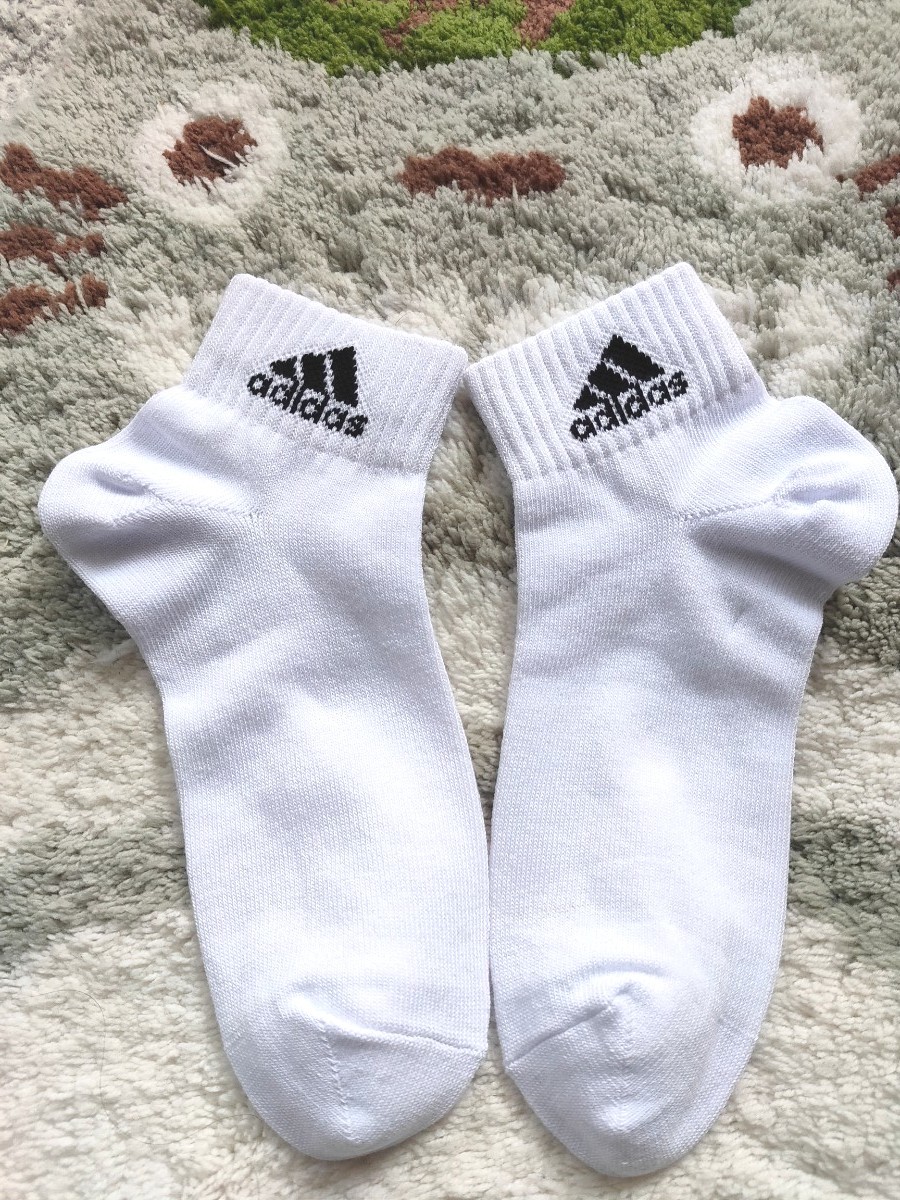 ふーちゃん様専用 adidas 靴下 白 23~25cm ソックス 6足セット