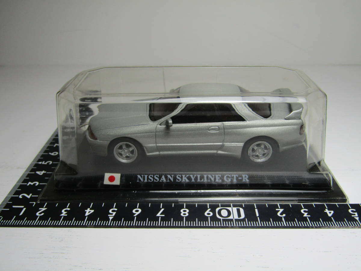  日産 ニッサン 1/43 スカイライン R33 NISSAN SKYLINE GT-R SV-16 シルバー 日本の名車 未展示品 Japan _画像10