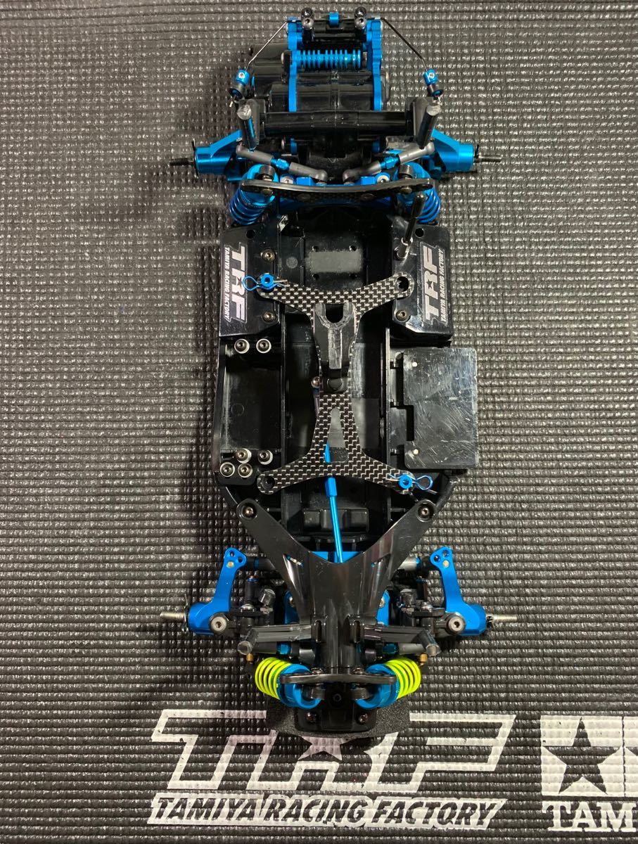 名車】TAMIYAタミヤMシャーシM-06 専用TRFダンパー付き アルミ 名車】TAMIYAタミヤMシャーシM-06 専用TRFダンパー付き アルミ