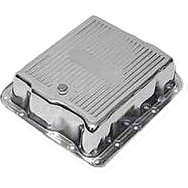 700R4 4L60 A/T chrome mission oil pan * Cadillac brougham / Caprice / Impala etc. AT bread Chevrolet 