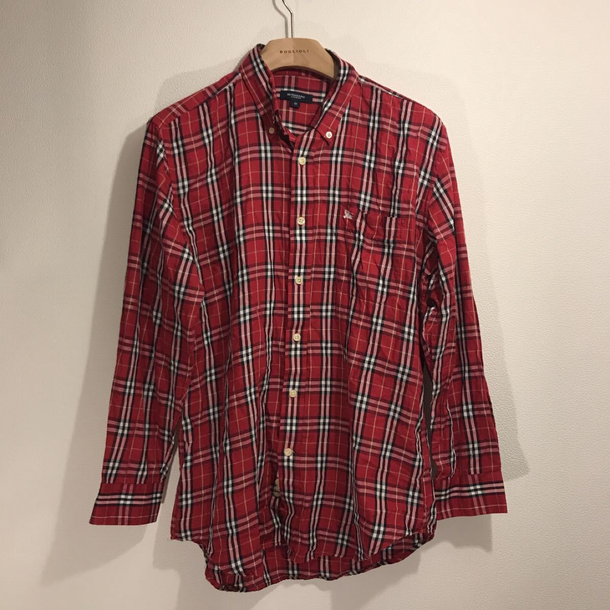 BURBERRY バーバリー チェックシャツ 長袖シャツ made in Macau BURBERRY バーバリー チェックシャツ 長袖シャツ made in Macau