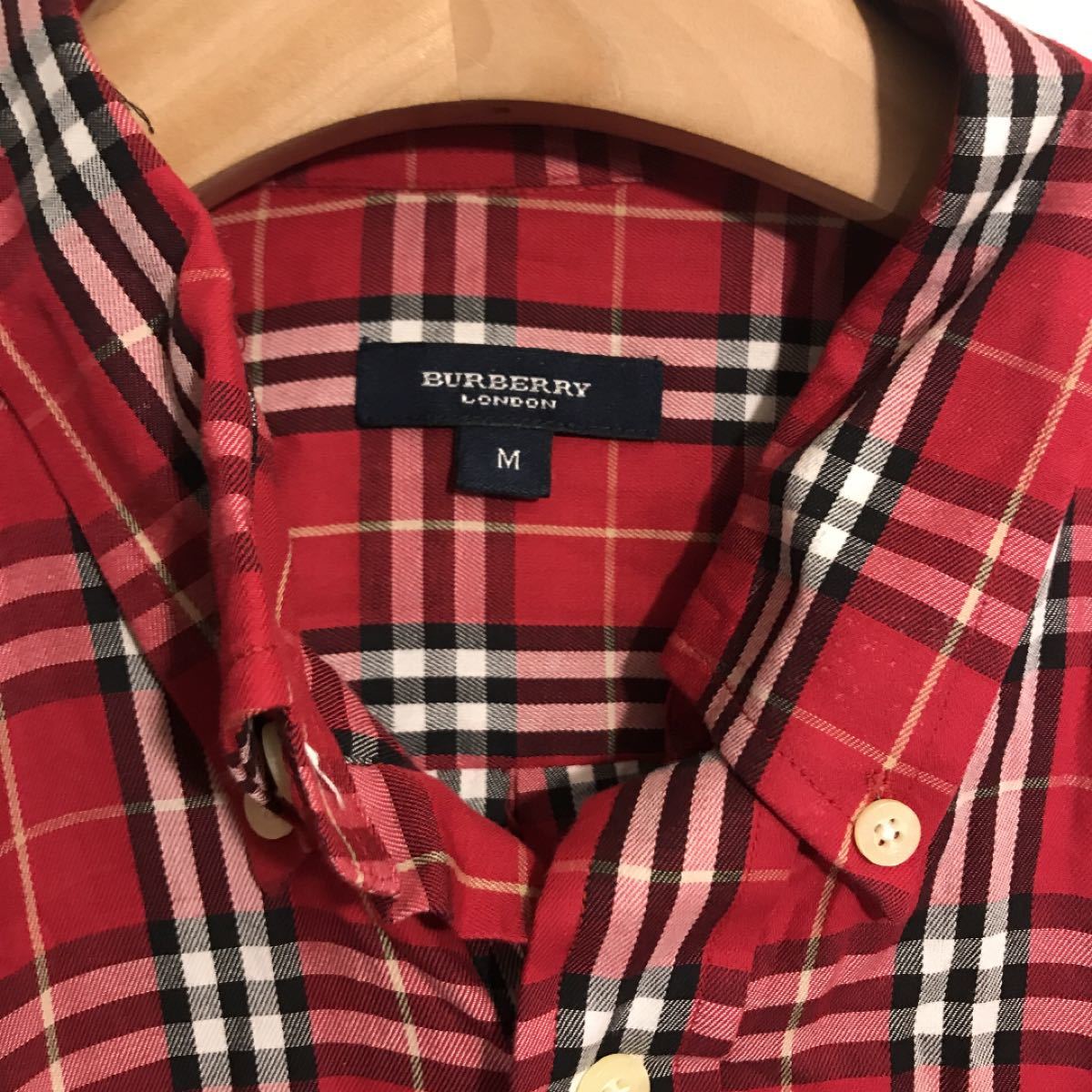 BURBERRY バーバリー チェックシャツ 長袖シャツ made in Macau BURBERRY バーバリー チェックシャツ 長袖シャツ made in Macau