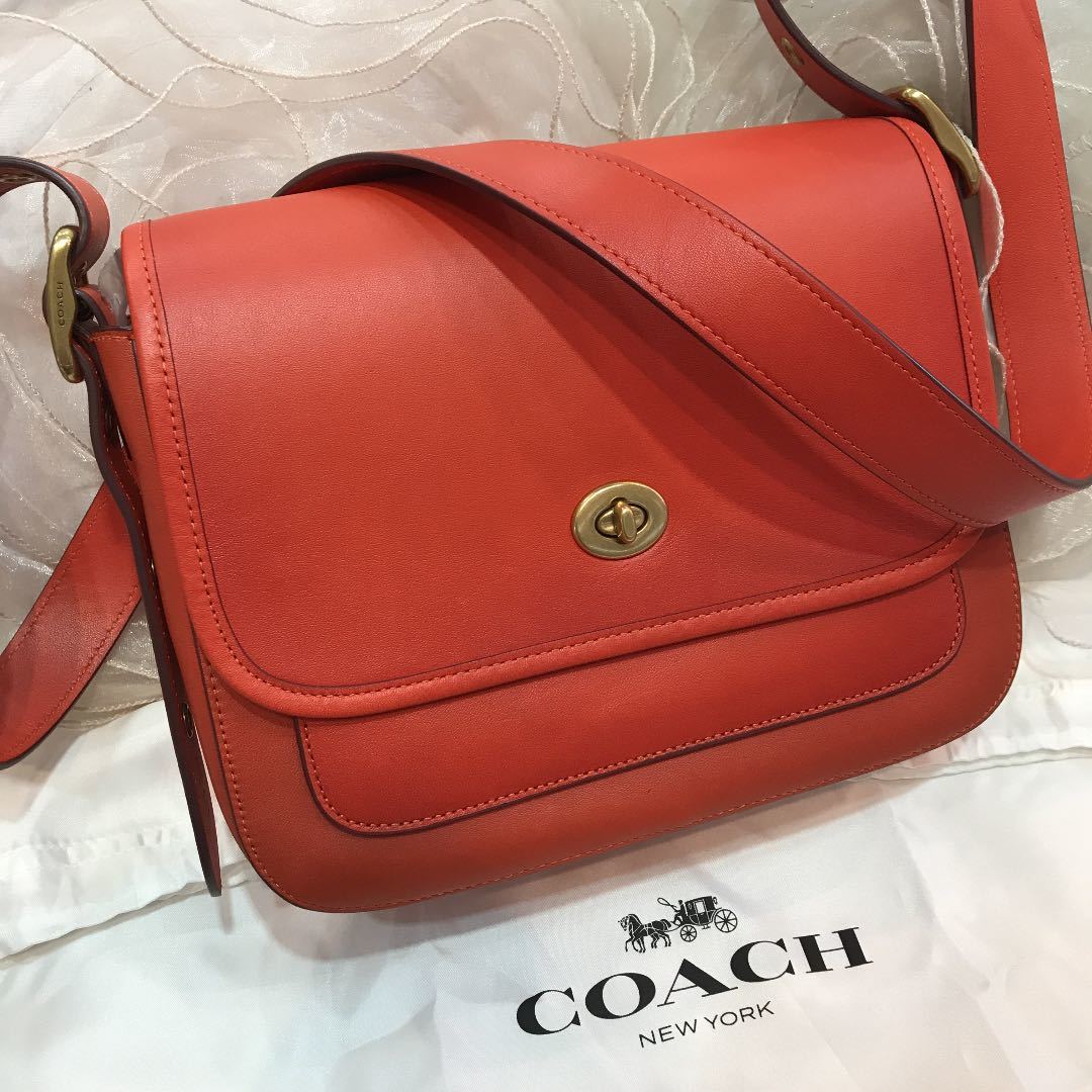 ☆新品☆COACH コーチ ランブラー クロスボディーバッグ レザーショルダー_画像1