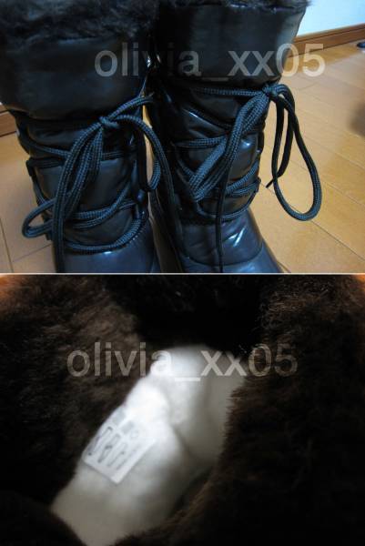  новый товар не использовался [n°11 номер juuichi] с мехом боты / с хлопком ботинки <36/22.5cm23.0cm> снегоступы / уличный ботинки / стоимость доставки 710 иен 