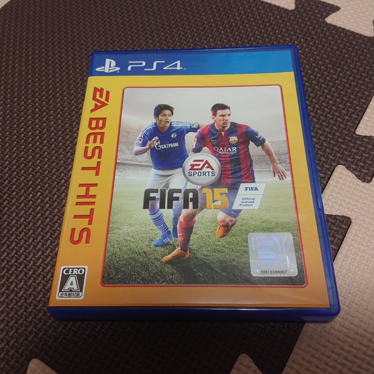 値下げ↓中古  FIFA15 PS4  BEST HITS サッカー