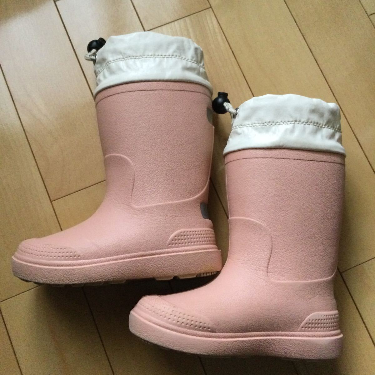 無印良品 15cm 16cm ピンク レインシューズ レインブーツ 女の子 長靴 日本全国送料無料 16cm
