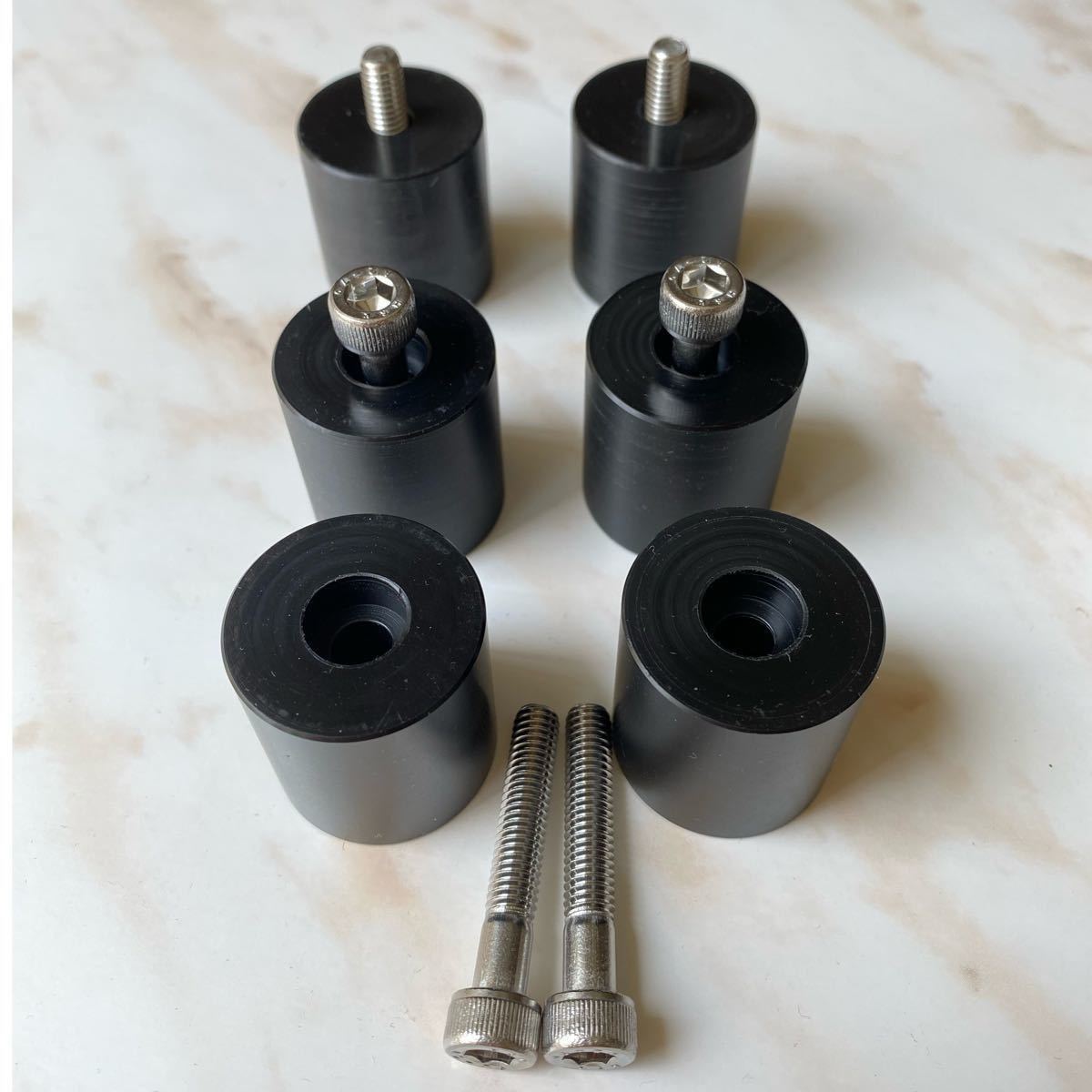 イレクター パイプ アタッチメント ジョイント ビス付き 6個