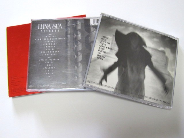 ★LUNA SEA ルナシー LUNACY　SINGLES 2枚組　mother　CD★_画像2