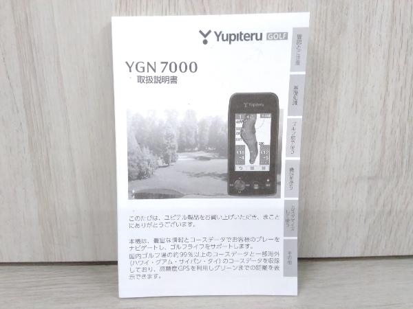 通電確認済 YUPITERU ユピテル YGN7000 ゴルフナビ ブラック スポーツ