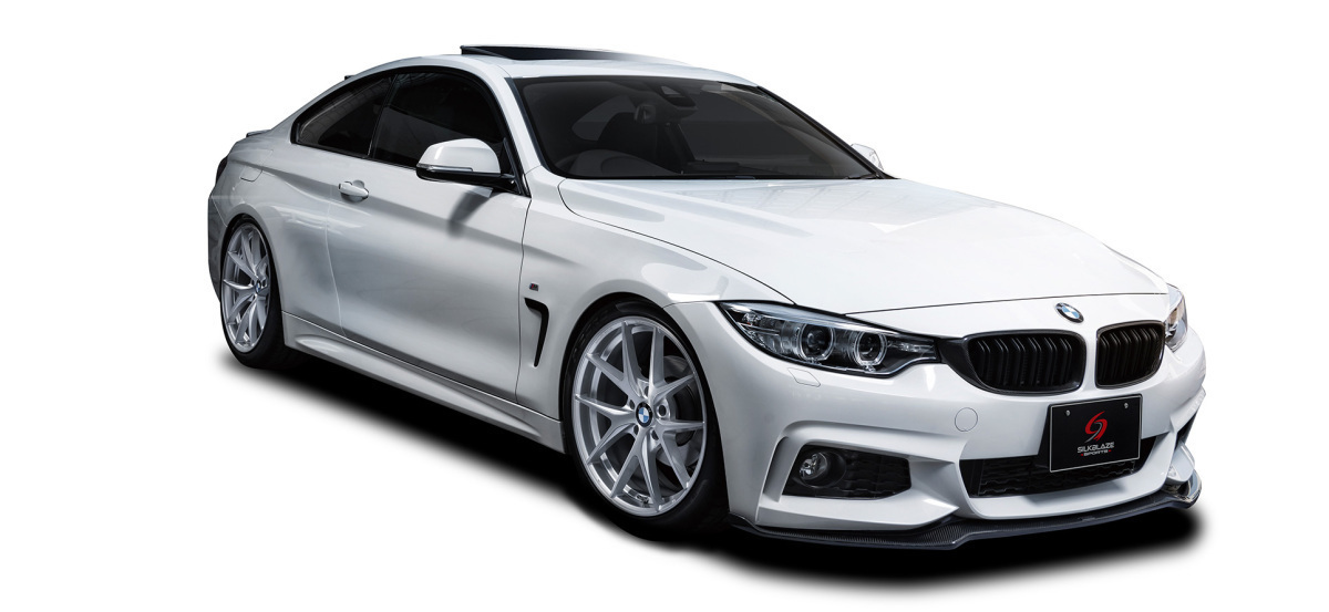 SilkBlaze/F32 BMW 4シリーズ 420i M Sport…3N20/4N20（H26.1～R2.9）　リアディフューザー/WETカーボン　品番：TSRBMW4-RDC_画像4