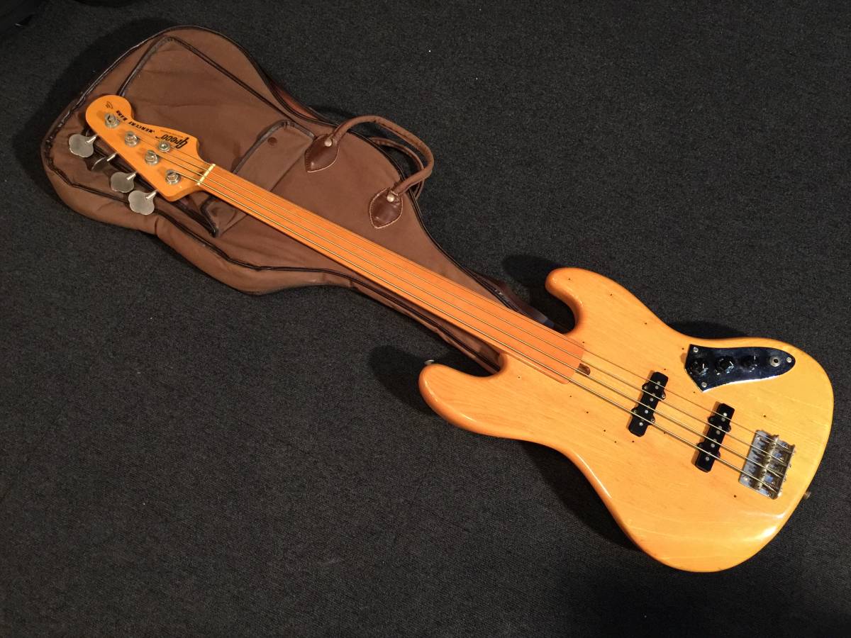  super-rare.!1977 GRECO MERCURY BASS NAT No.041221 MADE IN JAPAN maintenance settled .