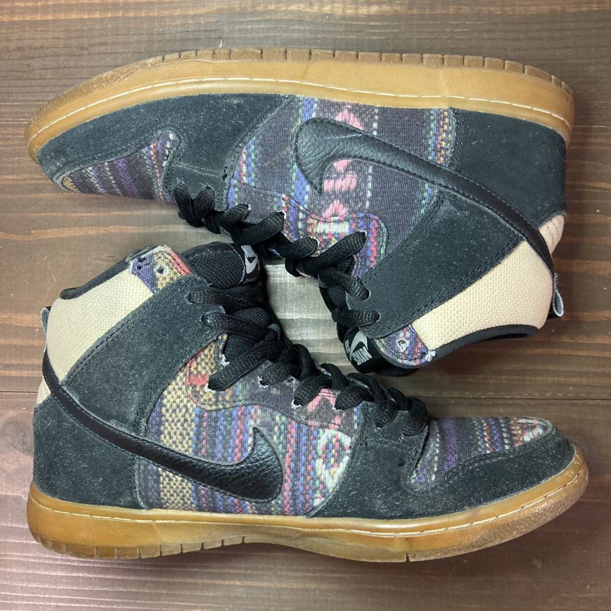 【NIKE】 DUNK HIGH PREMIUM SB HACKY SACK 313171-902 26.0cm 14年製 ナイキ ダンク ハッキー・サック 希少! 送料無料!_画像4