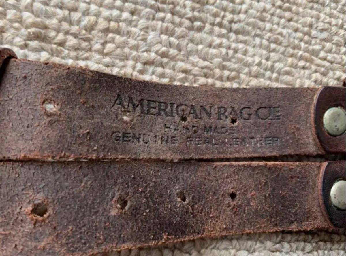 アメリカンラグシー　ダブル　レザーブレスレット　ハンドメイド　American rag cie_画像2