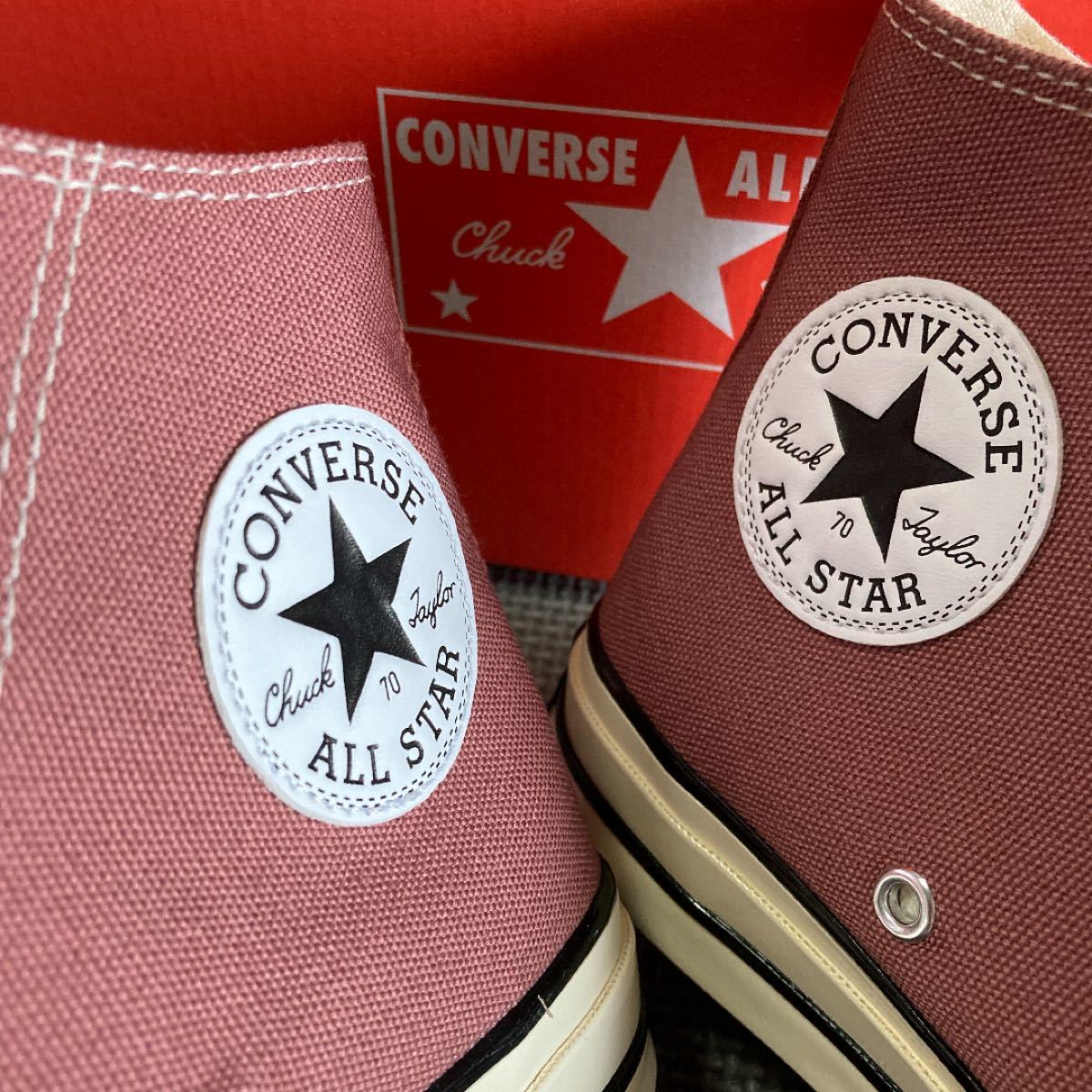 CONVERSE - ct70 Chuck Taylor チャックテイラー サドル あずき色の+