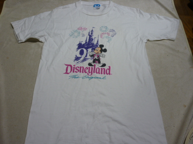 USA古着　80S90s ミッキーTee　MICKEY DISNEYLAND　ディズニー　USA製　アメリカ製　８０年代 90年代ヴィンテージビンテージ_画像1